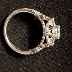 3 stone diamond princess cut